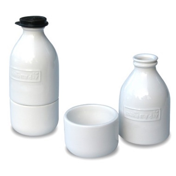 Retro Milk Bottle for Cream and Sugar - Picture 6 of 6